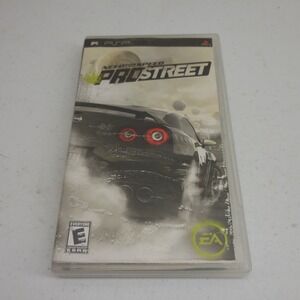 Need for Speed ProStreet Sony PSP Game Complete CIB Racing EA Games UMD